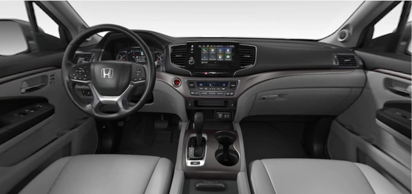 2020 Honda Pilot EX-L Front View Interior Dash Picture